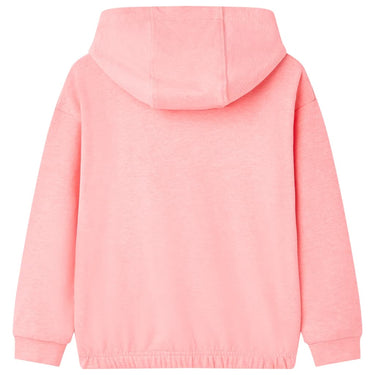 Vidaxl kindertrui met capuchon 92 felroze