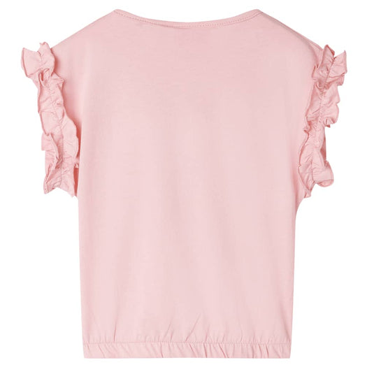 Vidaxl kindershirt 128 lichtroze