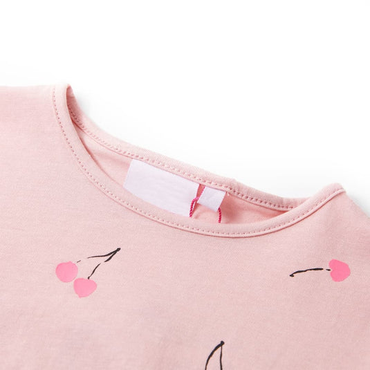 Vidaxl kindershirt 128 lichtroze