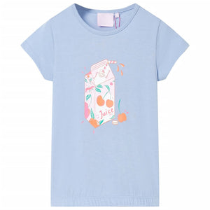 Vidaxl kindershirt 116 blauw
