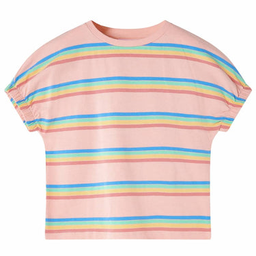 Vidaxl kindershirt 128 perzikkleurig