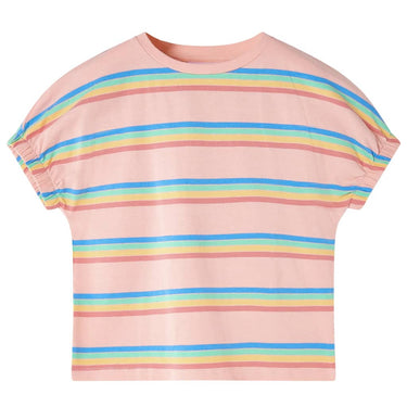 Vidaxl kindershirt 140 perzikkleurig