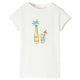 Vidaxl kindershirt 104 ecru