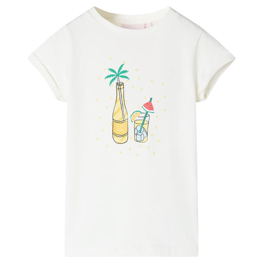 Vidaxl kindershirt 140 ecru