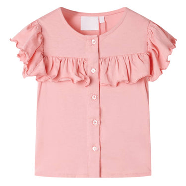 Vidaxl kindershirt 104 middelblauw