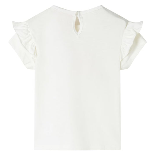 Vidaxl kindershirt 116 ecru
