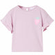 Vidaxl kindershirt met mouwen met ruches 104 lila