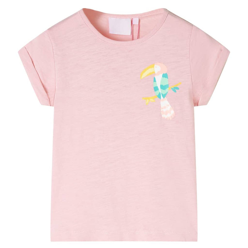 Afbeelding laden in galerijviewer, VidaXL Kindershirt 92 lichtroze
