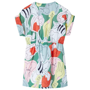 Vidaxl kinderjurk 128 groen