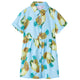 VidaXL Kinderjurk 92 blauw