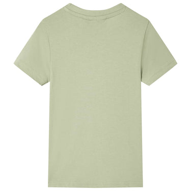 Vidaxl kindershirt met korte mouwen 116 lichtkakikleurig