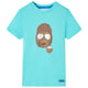VidaXL Kindershirt met korte mouwen 116 zeeblauw