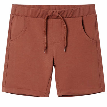 Vidaxl kindershorts met trekkoord 116 bruin