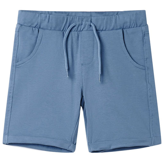 Vidaxl kindershorts met trekkoord 92 donkerblauw
