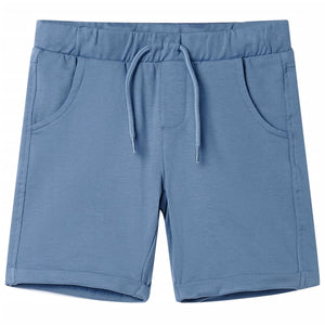 Vidaxl kindershorts met trekkoord 116 donkerblauw