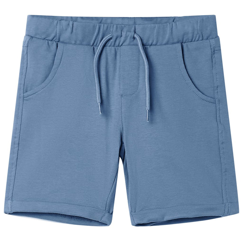 Load image into Gallery viewer, VidaXL Kindershorts met trekkoord 128 donkerblauw
