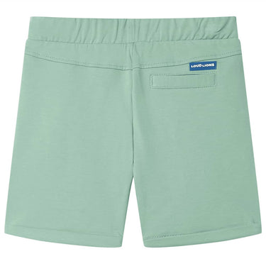 Vidaxl kindershorts met trekkoord 92 lichtkaki