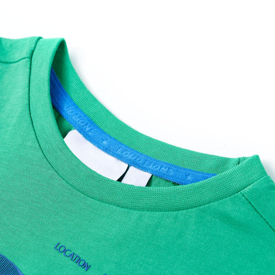 Vidaxl kindershirt 128 groen
