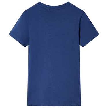 Vidaxl kindershirt 104 donkerblauw