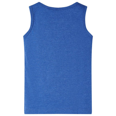 Vidaxl kindertopje 92 gemêleerd blauw