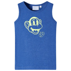 Vidaxl kindertopje 104 gemêleerd blauw