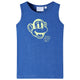 Vidaxl kindertopje 104 gemêleerd blauw