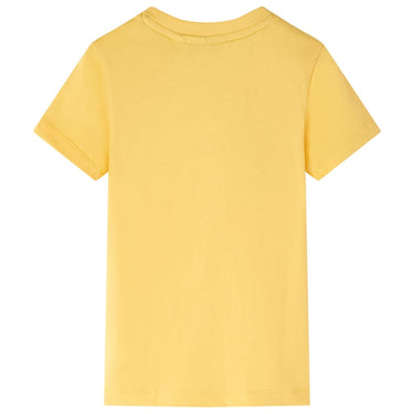 Vidaxl kindershirt 104 lichtokerkleurig
