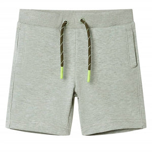 Vidaxl kindershorts met trekkoord 104 gemêleerd lichtkakikleurig