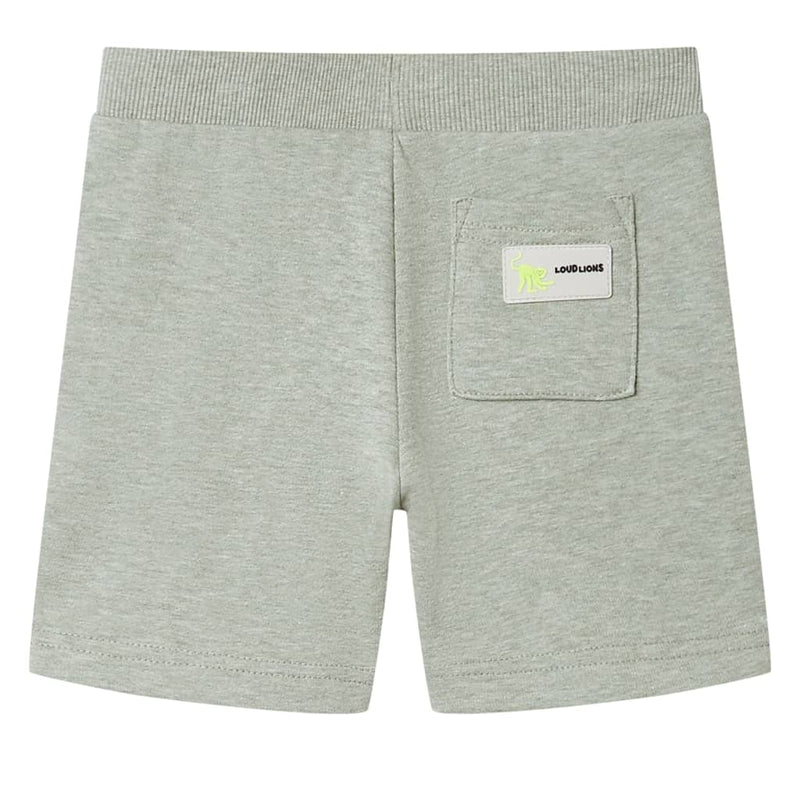 Chargez l'image dans la visionneuse de la galerie, Vidaxl kindershorts met trekkoord 116 gemêleerd lichtkakikleurig
