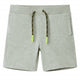 Vidaxl kindershorts met trekkoord 128 gemêleerd lichtkakikleurig