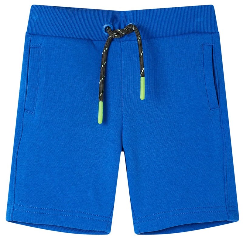 Load image into Gallery viewer, Vidaxl kindershort met trekkoord 128 blauw
