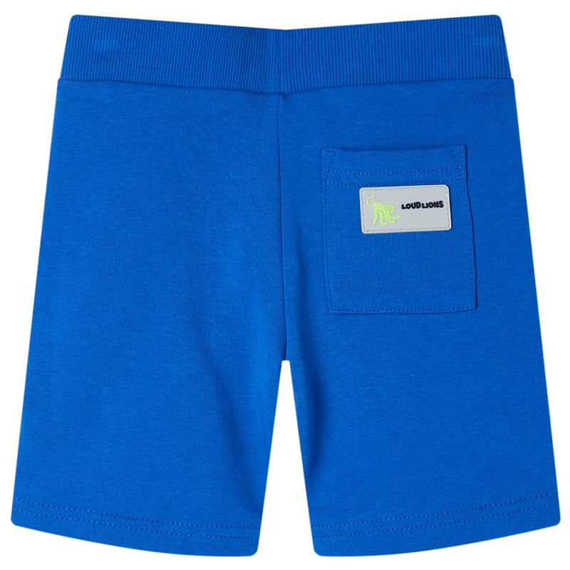 Load image into Gallery viewer, VidaXL Kindershort met trekkoord 140 blauw
