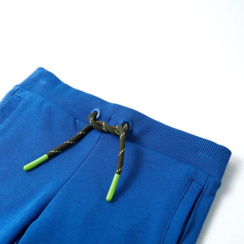 Afbeelding laden in galerijviewer, Vidaxl kindershort met trekkoord 140 blauw
