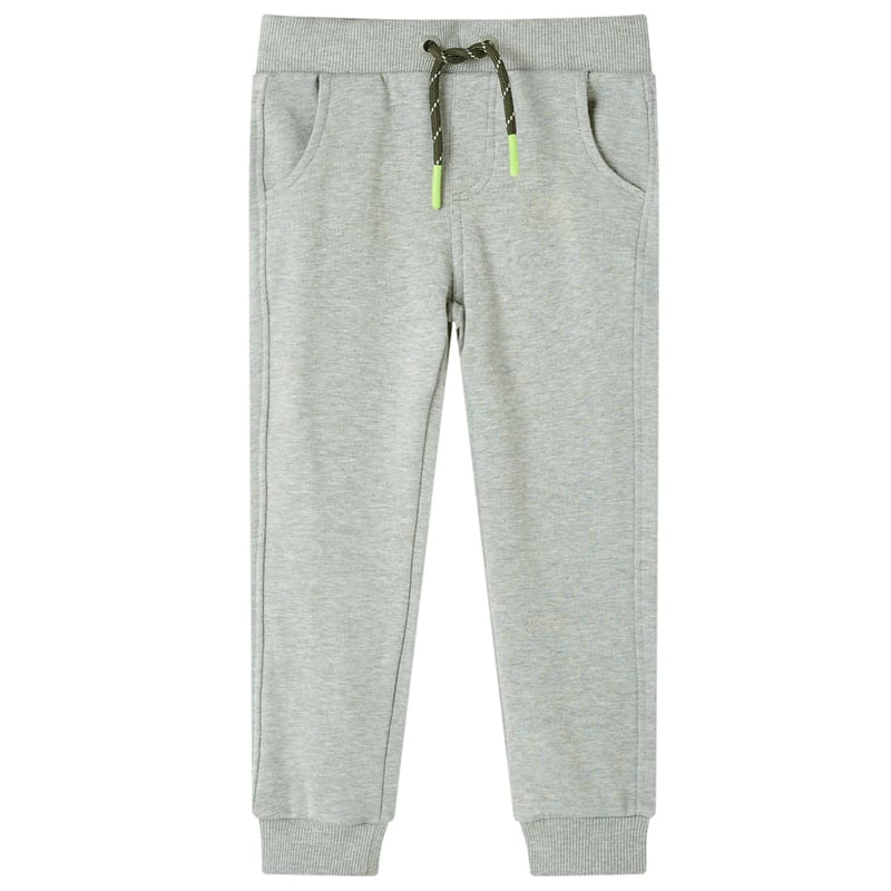 Load image into Gallery viewer, Vidaxl kinderjoggingbroek 104 lichtkaki
