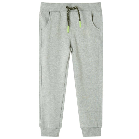 Vidaxl kinderjoggingbroek 104 lichtkaki