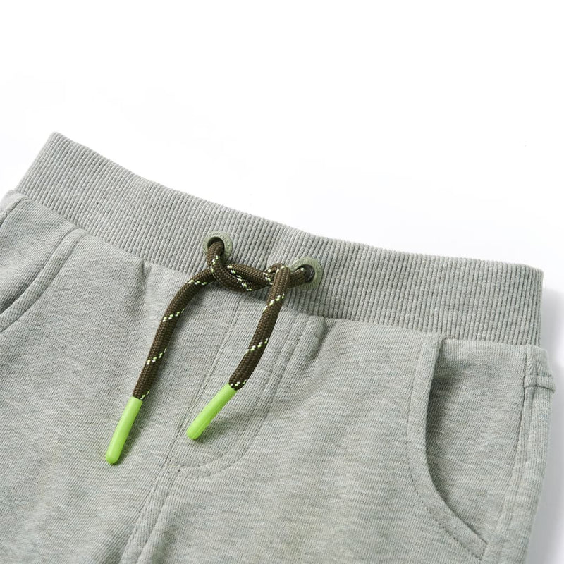 Load image into Gallery viewer, Vidaxl kinderjoggingbroek 104 lichtkaki
