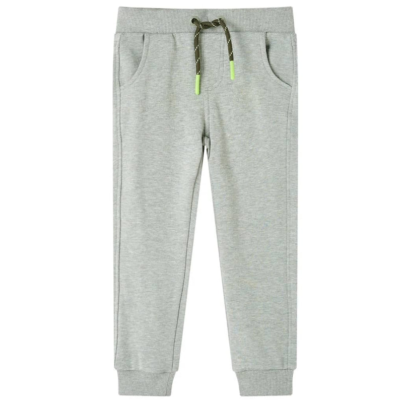 Load image into Gallery viewer, Vidaxl kinderjoggingbroek 128 lichtkaki
