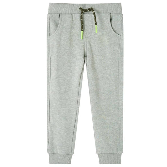 Vidaxl kinderjoggingbroek 128 lichtkaki
