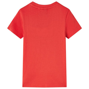 Vidaxl kindershirt 128 rood