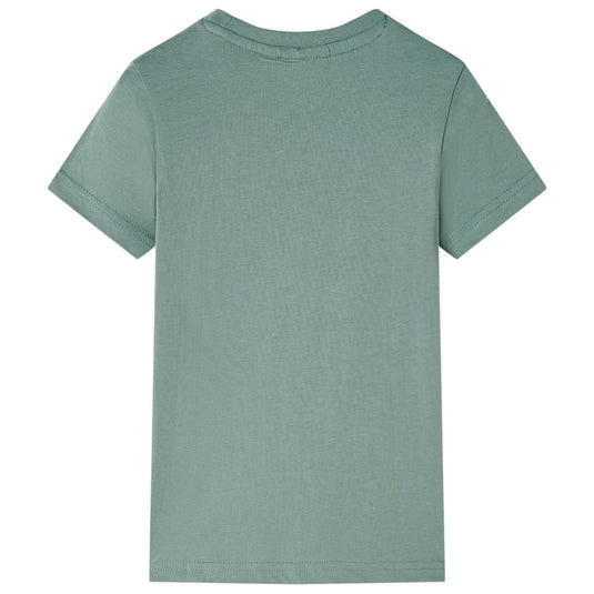Vidaxl kindershirt 140 kakikleurig