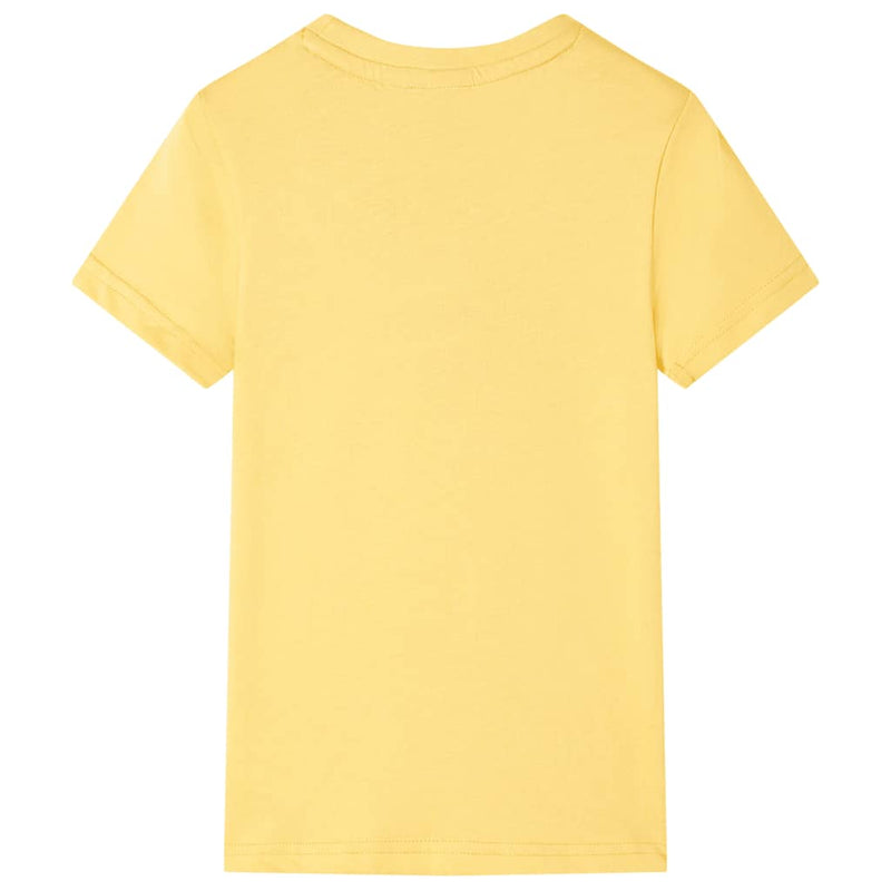 Load image into Gallery viewer, VidaXL Kindershirt 116 lichtokerkleurig
