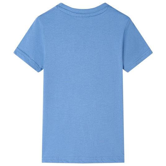 VidaXL Kindershirt 92 middelblauw