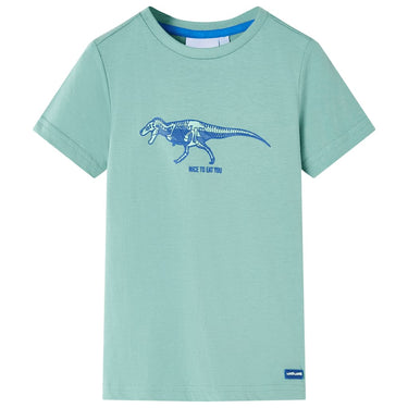 Vidaxl kindershirt 116 lichtkakikleurig