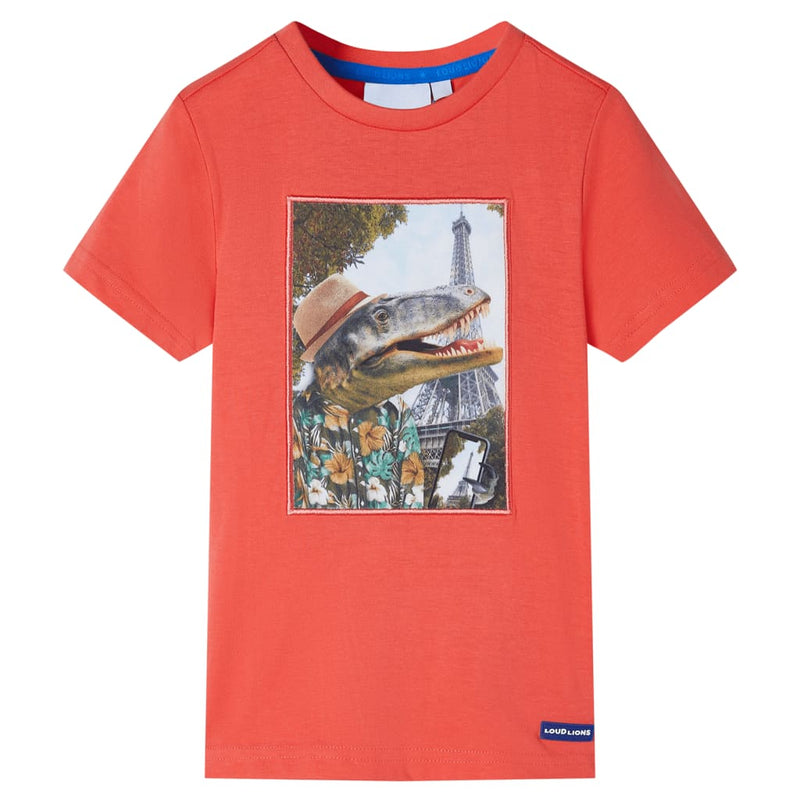 Load image into Gallery viewer, VidaXL Kindershirt 140 lichtrood
