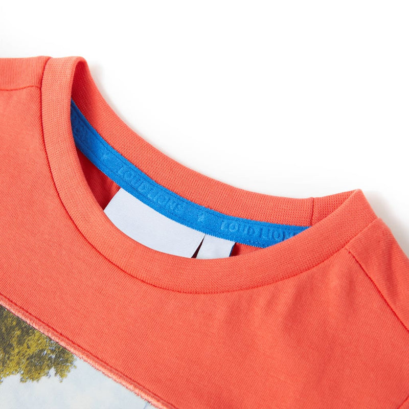 Load image into Gallery viewer, VidaXL Kindershirt 140 lichtrood
