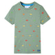 VidaXL Kindershirt met korte mouwen 92 kakikleurig