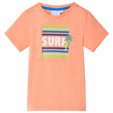 Vidaxl kindershirt 128 neonoranje
