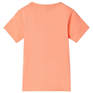 Vidaxl kindershirt 128 neonoranje