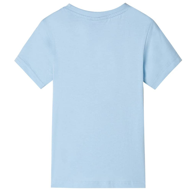 Afbeelding laden in galerijviewer, VidaXL Kindershirt 116 lichtblauw
