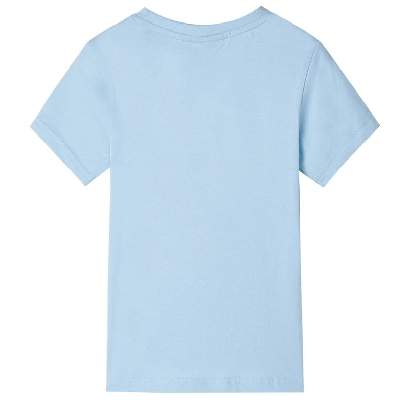 Laden Sie das Bild in Galerie -Viewer, VidaXL Kindershirt 128 lichtblauw
